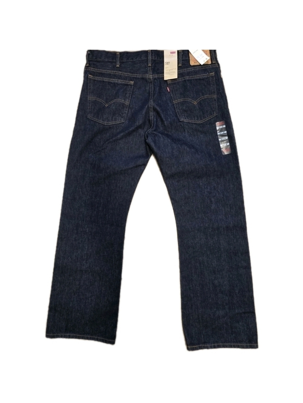 LEVI'S 517 Jeans Mens Bootcut Fit Dark Denim Size 40 X 30 Minimalist Work Preppy - Picture 5 of 8